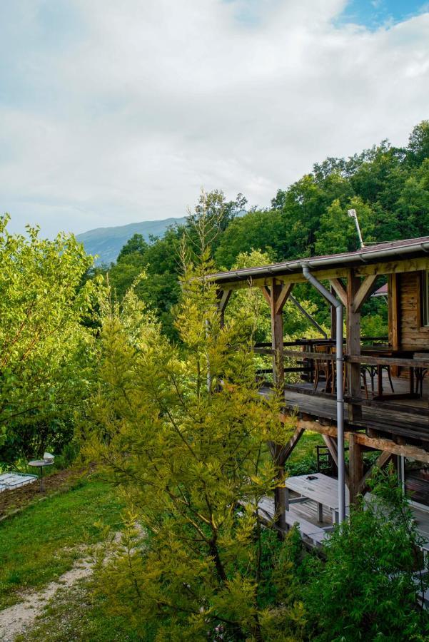 Ferma Albanik Hotel Këlcyra Kültér fotó